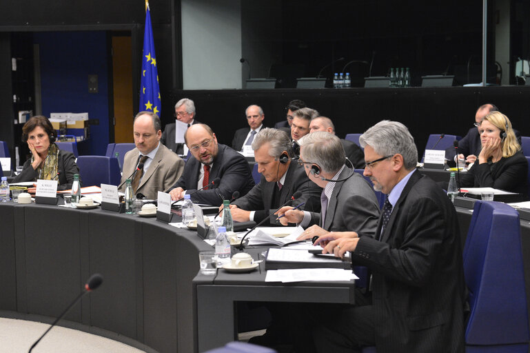 Снимка 5: Extraordinary meeting of the Conference of Presidents on the EP mission to Ukraine