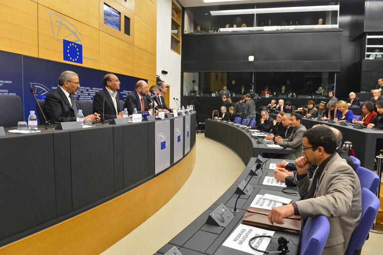 Fotagrafa 14: Press Conference with the President of the Republic of Tunisia in Strasbourg