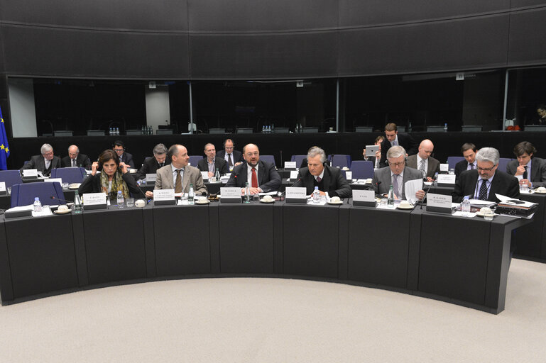 Fotografija 7: Extraordinary meeting of the Conference of Presidents on the EP mission to Ukraine