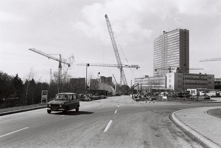 Construction of new hemicycle Luxembourg