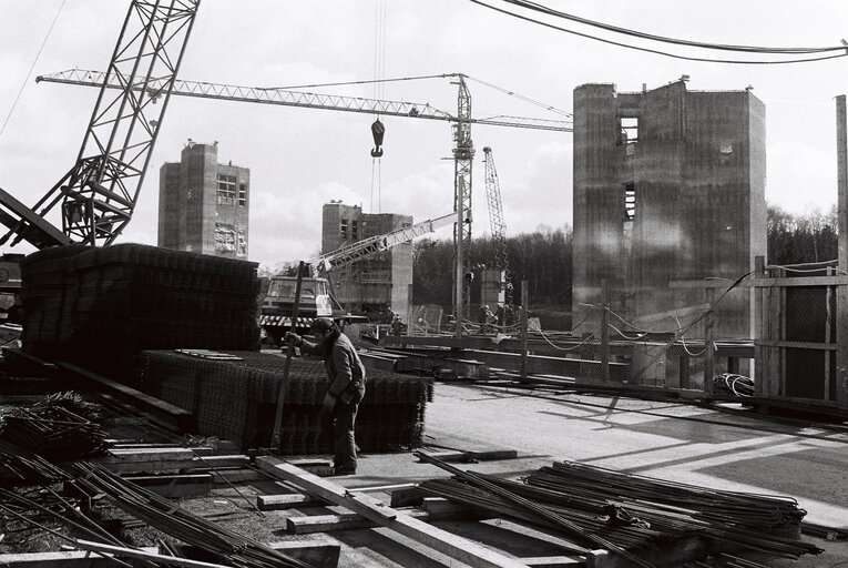 Nuotrauka 29: Construction of new hemicycle Luxembourg