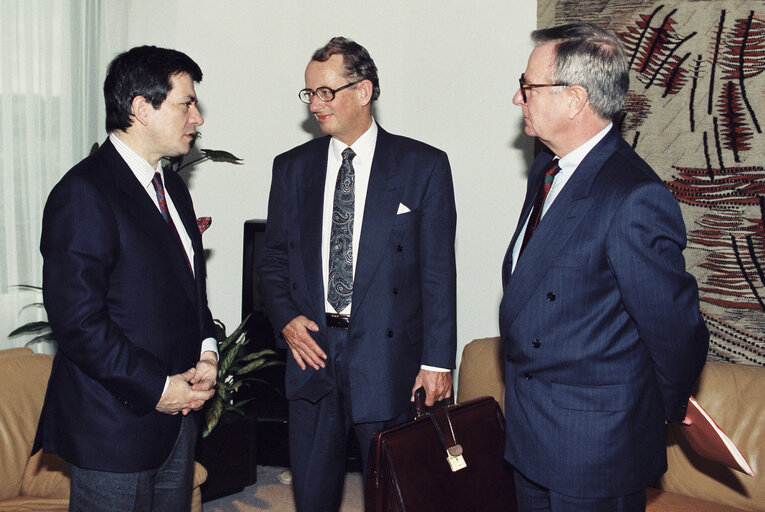 Foto 9: Visit to the European Parliament.