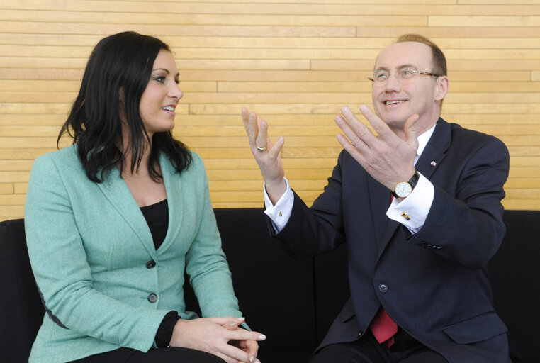 Interview of MEPs Elisabeth KOSTINGER and Othmar KARAS