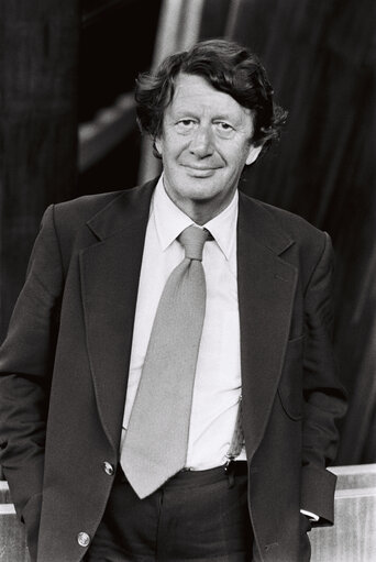 The MEP Erhard JAKOBSEN during a session in Strasbourg in May 1980.