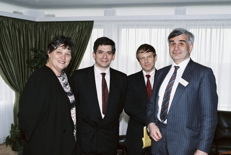 Fotogrāfija 18: Imelda Mary READ meets with Enrique BARON CRESPO EP President