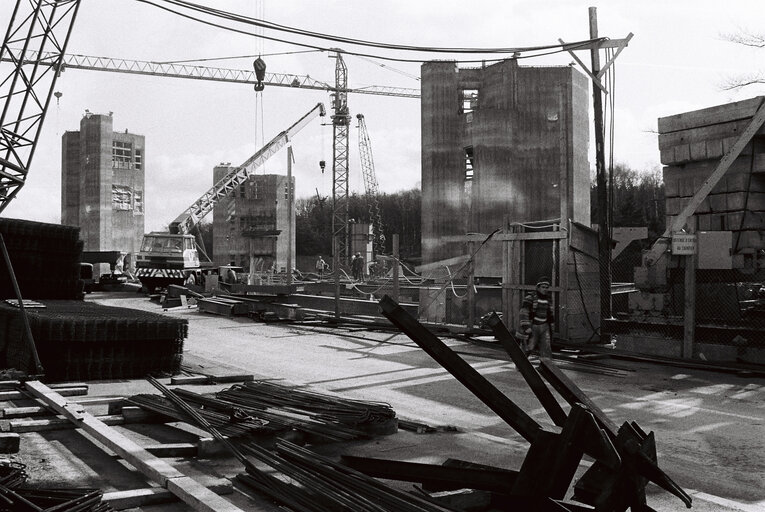 Fotografija 32: Construction of new hemicycle Luxembourg