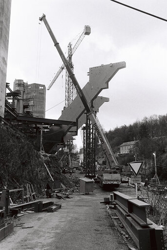 Zdjęcie 2: Construction of new hemicycle Luxembourg NHE