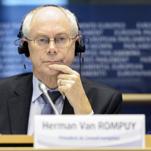 Valokuva 11: President of the European Council attended the Plenary Session of the EESC - European Economic and Social Comittee