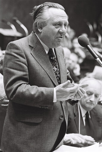 Commission Jenkins in plenary session in Luxembourg on January 1977