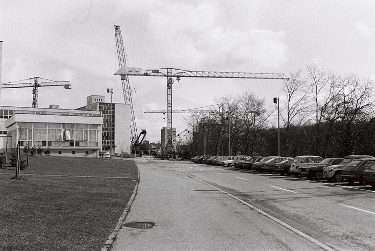 Construction of new hemicycle Luxembourg