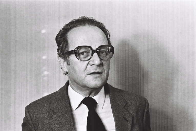 The MEP Joris VERHAEGEN during a session in Strasbourg in July 1980.