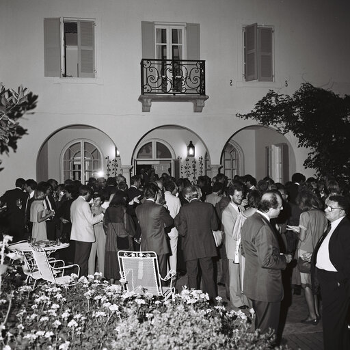 Fotografi 21: U.S.-EEC meeting in April 1983 - Reception