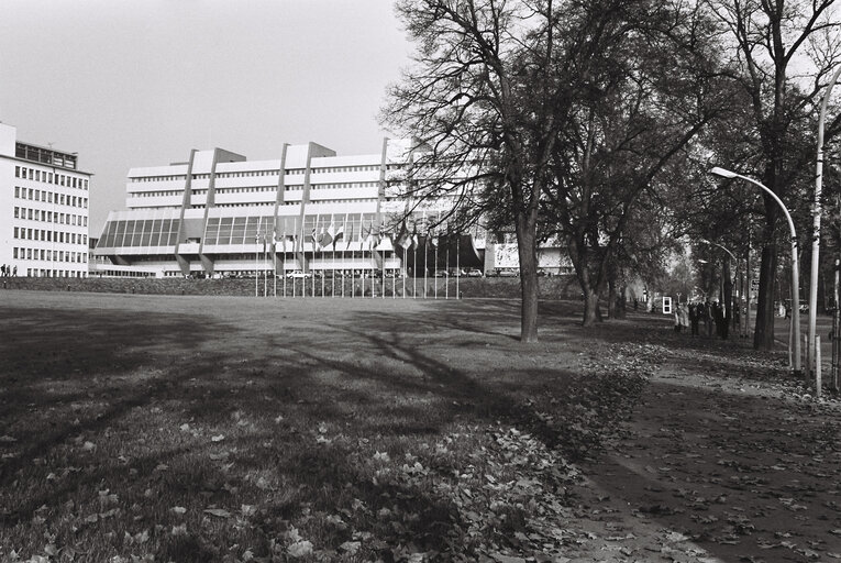 Fotografie 12: The Palais de l'Europe (Palace of Europe) building in Strasbourg