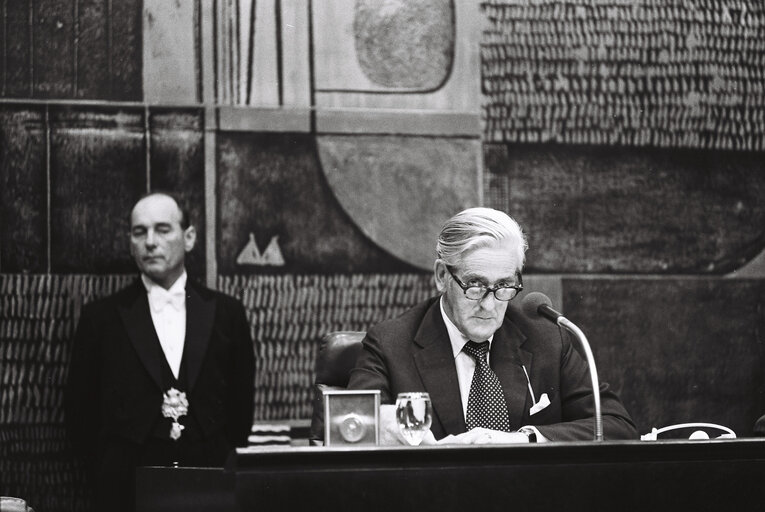 Fotografija 21: Plenary session in Luxembourg in October 1974