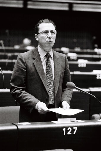 Fotografi 26: Plenary session in Strasbourg in February 1980