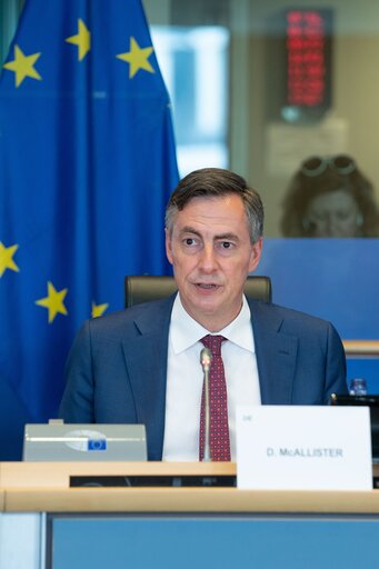 Photo 22: AFET Committee - Exchange of views with Jan Lipavský, Minister of Foreign Affairs of the Czech Republic, on the priorities of the Czech Presidency of the Council of the European Union
