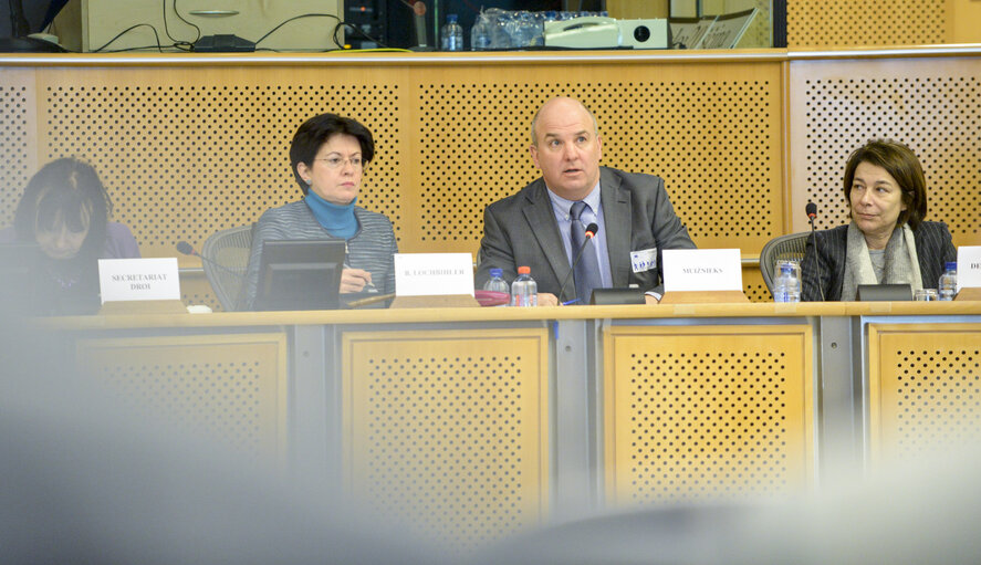 Fotografija 6: DROI Exchange of views with Commissioner in charge of Human Rights of the Council of Europe