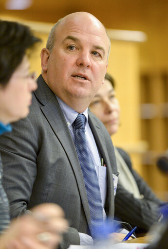 Fotografija 7: DROI Exchange of views with Commissioner in charge of Human Rights of the Council of Europe