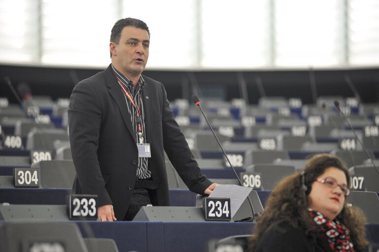 Nuotrauka 1: Plenary session week 6 2013 in Strasbourg