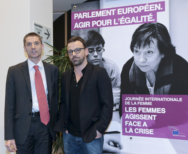 Photo 11 : International women's day.  Louise WIMMER, film screening