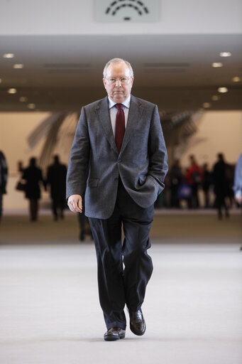 Fotografie 9: MEP Antonio CORREIA DE CAMPOS at the European Parliament in Brussels