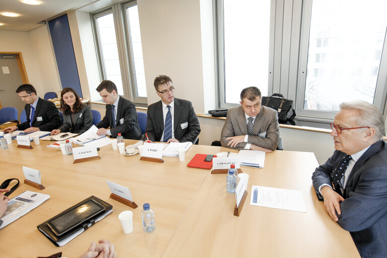 Fotografie 4: Study Visit to the EP of Members and official of the Croatian Parliament