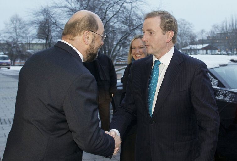 Foto 9: Welcoming the incoming Irish presidency