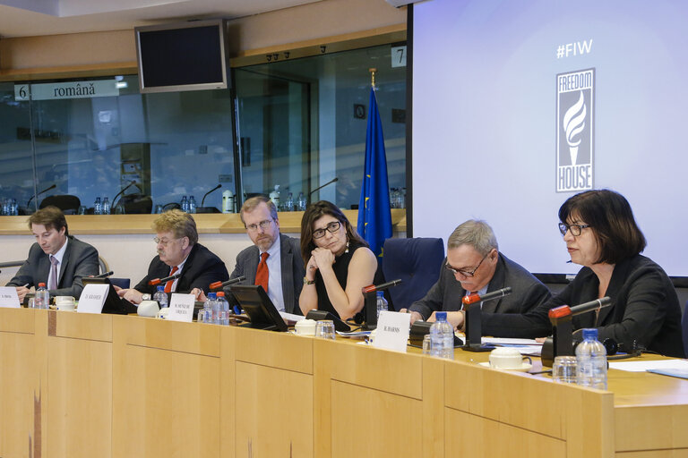 Fotografi 6: European launch of the 2013 Freedom in the World report