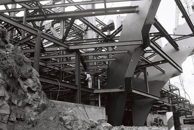 Zdjęcie 5: Construction of new hemicycle Luxembourg NHE