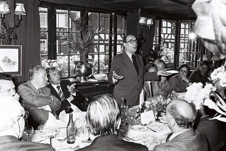 Fotografie 30: Meeting of the socialists leaders (UPSCE) in a restaurant of Strasbourg