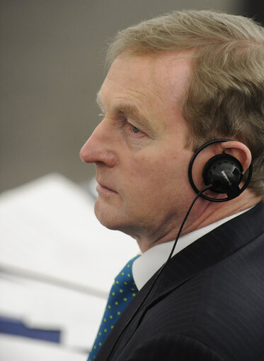 Fotografie 8: Plenary session week 3 2013 -programme of activities of the Irish Presidency