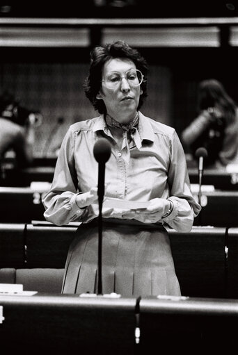 Fotografi 23: Plenary session in Strasbourg in February 1980