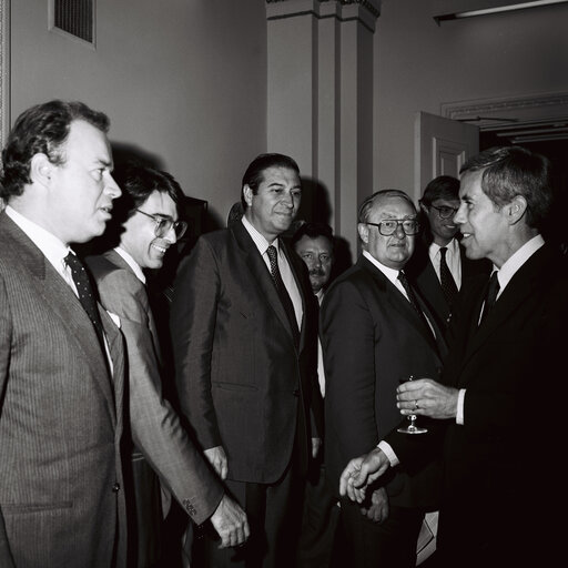 Fotografia 4: U.S.-EEC meeting in April 1983 - Reception