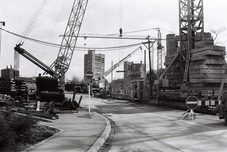 Construction of new hemicycle Luxembourg