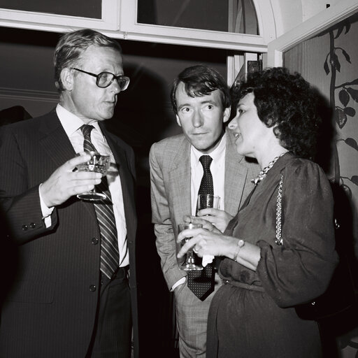 Fotografi 13: U.S.-EEC meeting in April 1983 - Reception