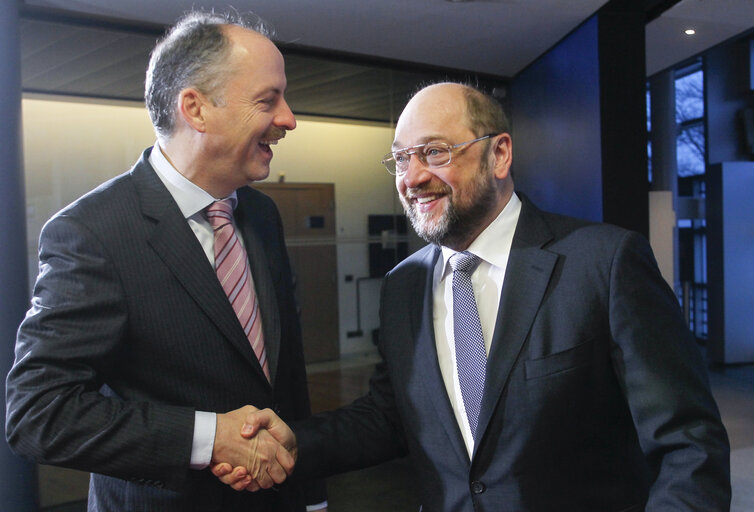 Foto 14: Welcoming the incoming Irish presidency