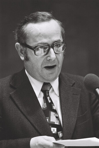 Portraits during a session in Luxembourg on January 1977