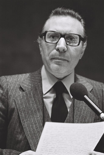 Portraits during a session in Luxembourg on January 1977