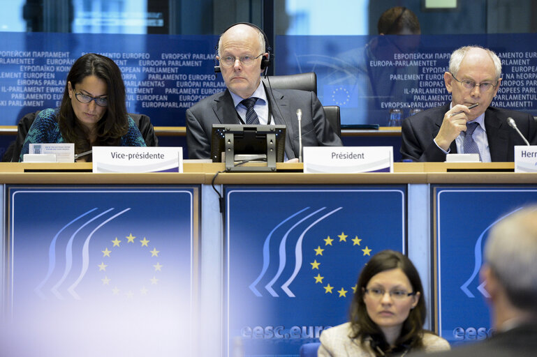 President of the European Council attended the Plenary Session of the EESC - European Economic and Social Comittee