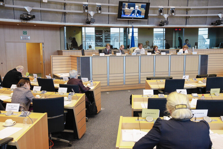 Fotogrāfija 7: LIBE Committee meeting on the Situation of fundamental Rights : Standards and practices in Hungary