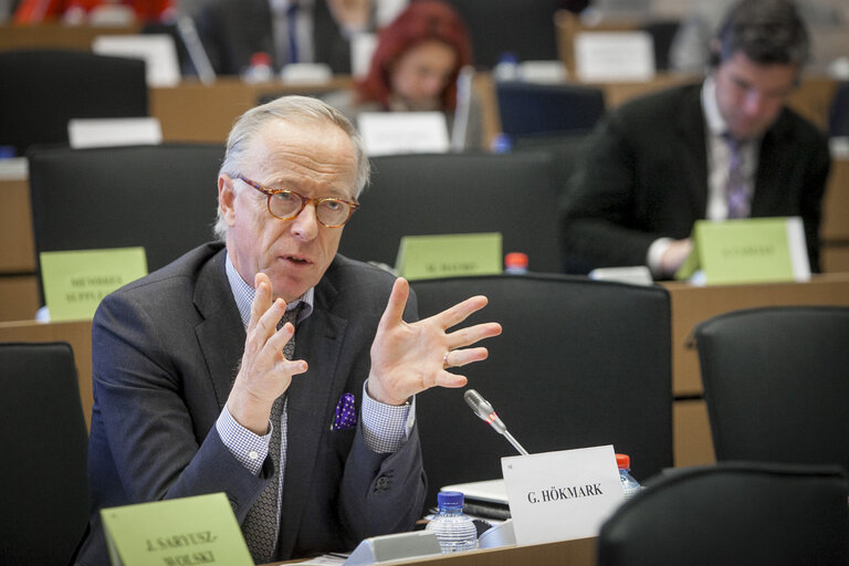 Photo 7: ECON - Public hearing with the Chairman of the Systemic Risk Board