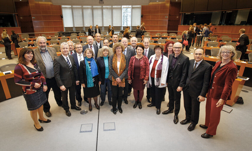 Fotografija 1: German MEPs meeting