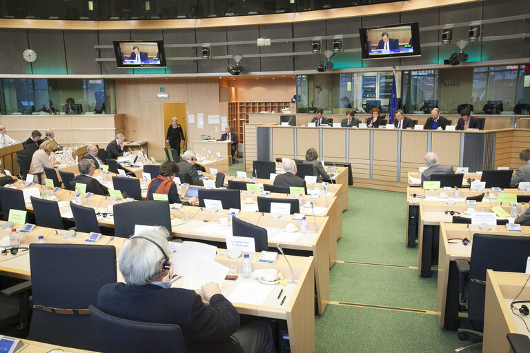 Photo 9: ECON - Public hearing with the Chairman of the Systemic Risk Board