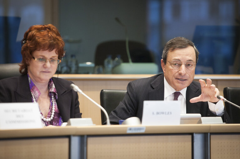 Photo 6: ECON - Public hearing with the Chairman of the Systemic Risk Board