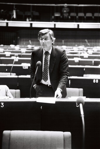 Pieter DANKERT during a session in Strasbourg in May 1980.