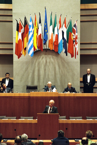 Fotó 3: Official visit of Yitzhak RABIN, Prime Minister of the State of Israel