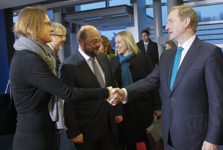 Foto 12: Welcoming the incoming Irish presidency