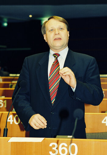 Plenary Session in Brussels