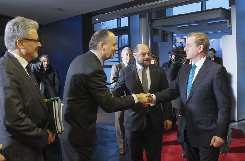 Foto 13: Welcoming the incoming Irish presidency