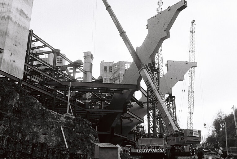 Zdjęcie 10: Construction of new hemicycle Luxembourg NHE